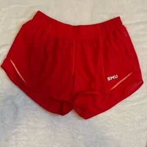 SMU Lululemon Red Shorts Size 10